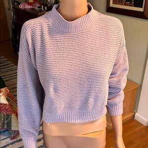Hollister Lavender Knit Sweater